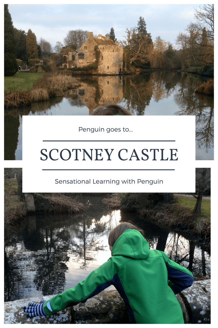 Penguin goes to... Scotney Castle National Trust Kent - Sensational Learning with Penguin #daysoutwithkids #daysoutinkent #autistic #homeed #homeschooling #specialed