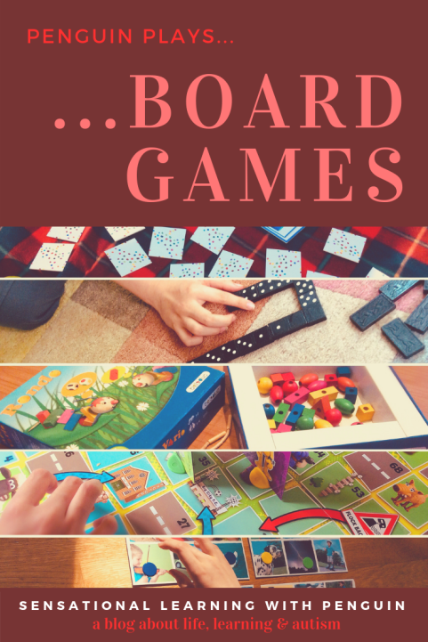 Playing Board Games is a great way to work on turn-taking, basic concepts, communication, numeracy, and more! #gameschooling #homeschooling #learningwithadifference