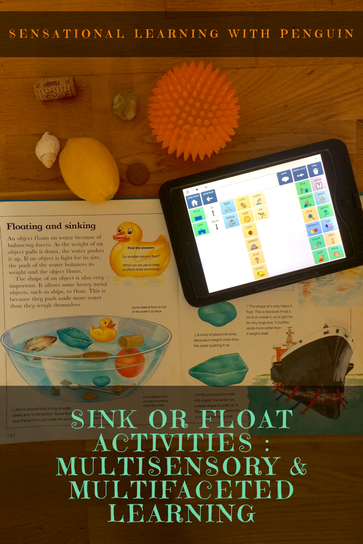 Sink Or Float Activities : Multisensory & Multifaceted Learning