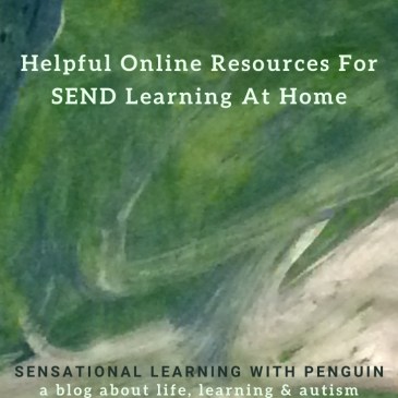 Helpful Online Resources For SEND Learning At Home #homeschooling #specialneeds #autism #learningdisability #homeeducation #homelearning